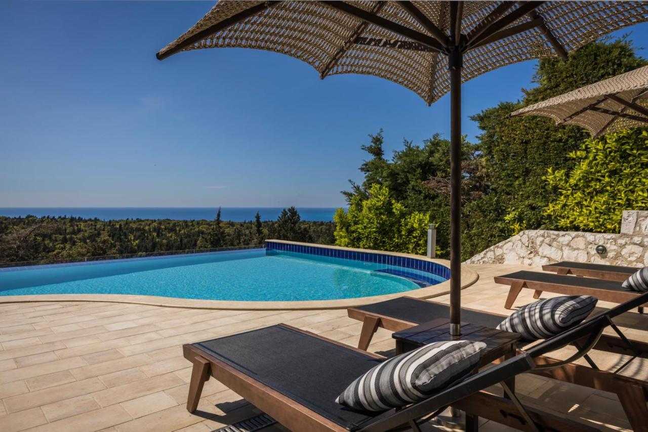 Luxury Villa Karmaniolos Fiskardo Kefalonia Exteriér fotografie