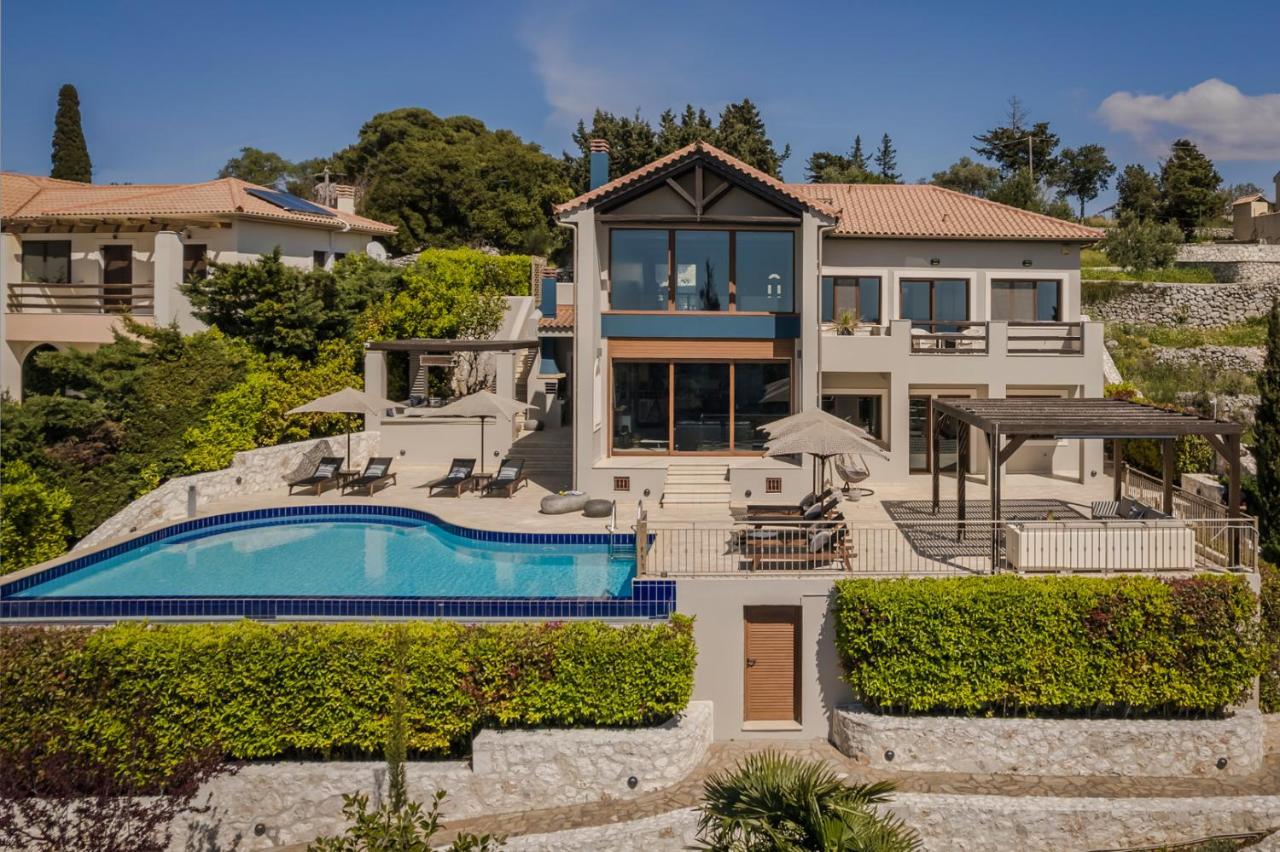Luxury Villa Karmaniolos Fiskardo Kefalonia Exteriér fotografie