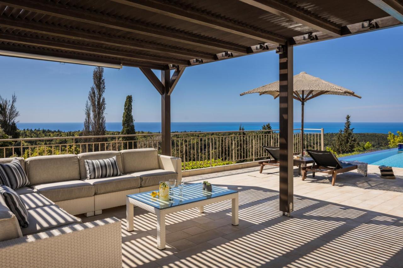 Luxury Villa Karmaniolos Fiskardo Kefalonia Exteriér fotografie
