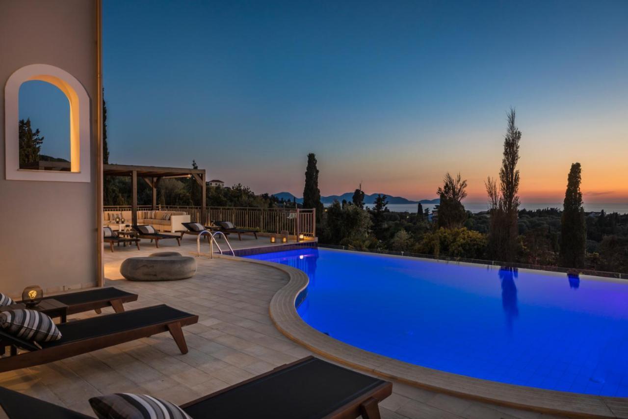Luxury Villa Karmaniolos Fiskardo Kefalonia Exteriér fotografie