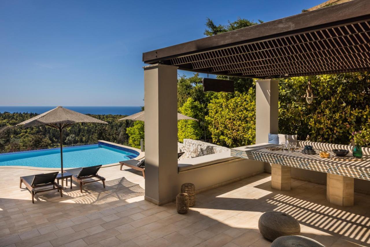 Luxury Villa Karmaniolos Fiskardo Kefalonia Exteriér fotografie